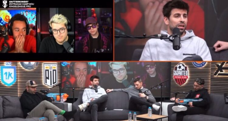 Gerard Piqué se molestó con los presidentes de equipos de la Kings League.