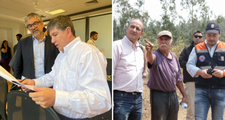 Gobierno compromete reposición de recursos a municipios que gastan en control de incendios forestales