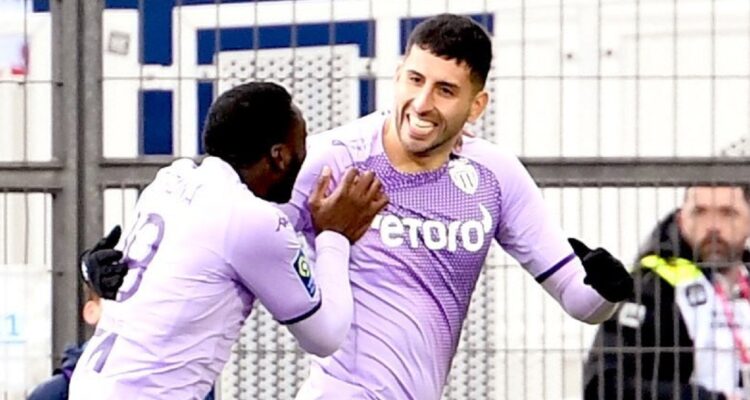 Guillermo Maripán anotó en la victoria de AS Mónaco sobre Clermont Foot.