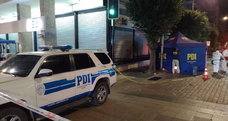 Hombre en situación de calle murió apuñalado en pleno centro de Viña del Mar