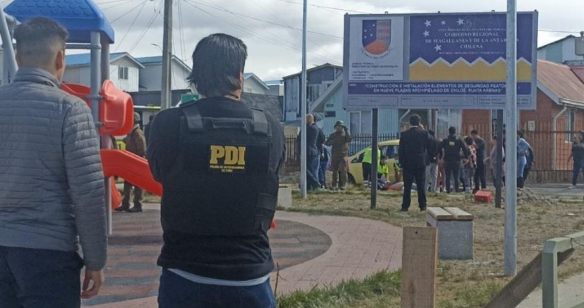 Hombre muere abatido por la PDI en plaza de juegos en Punta Arenas: tendría antecedentes por homicidio