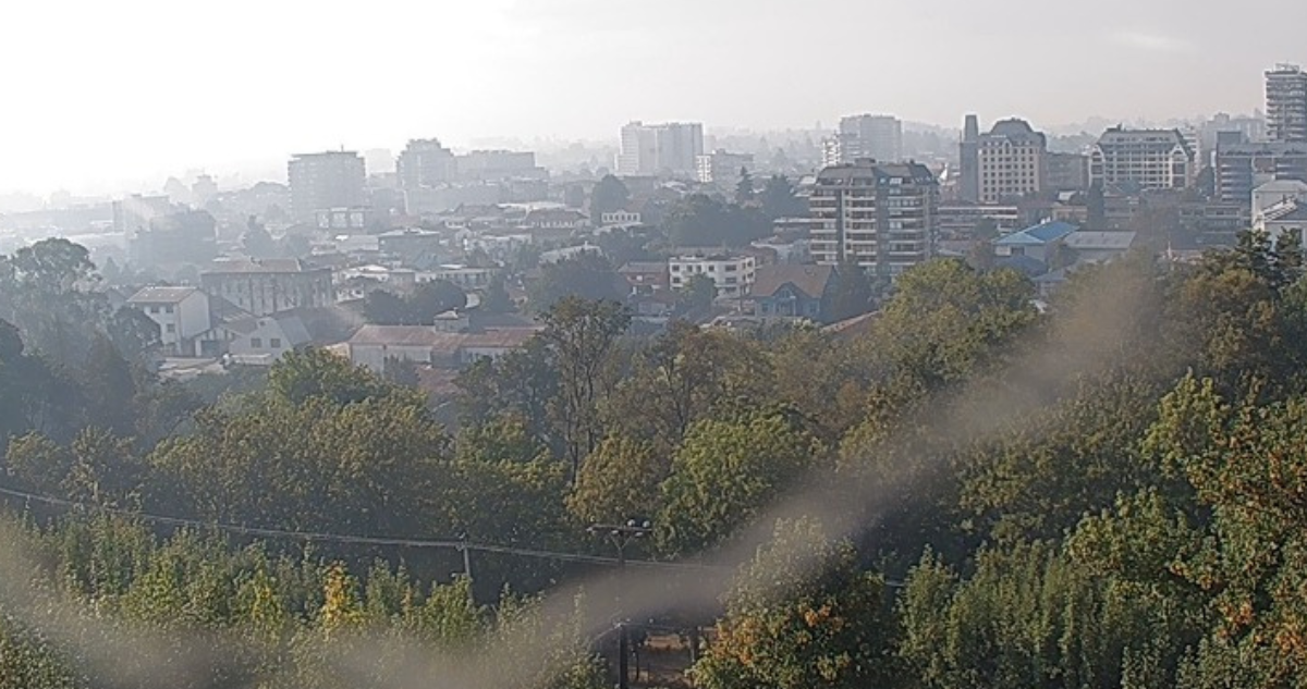 Humo sobre Osorno