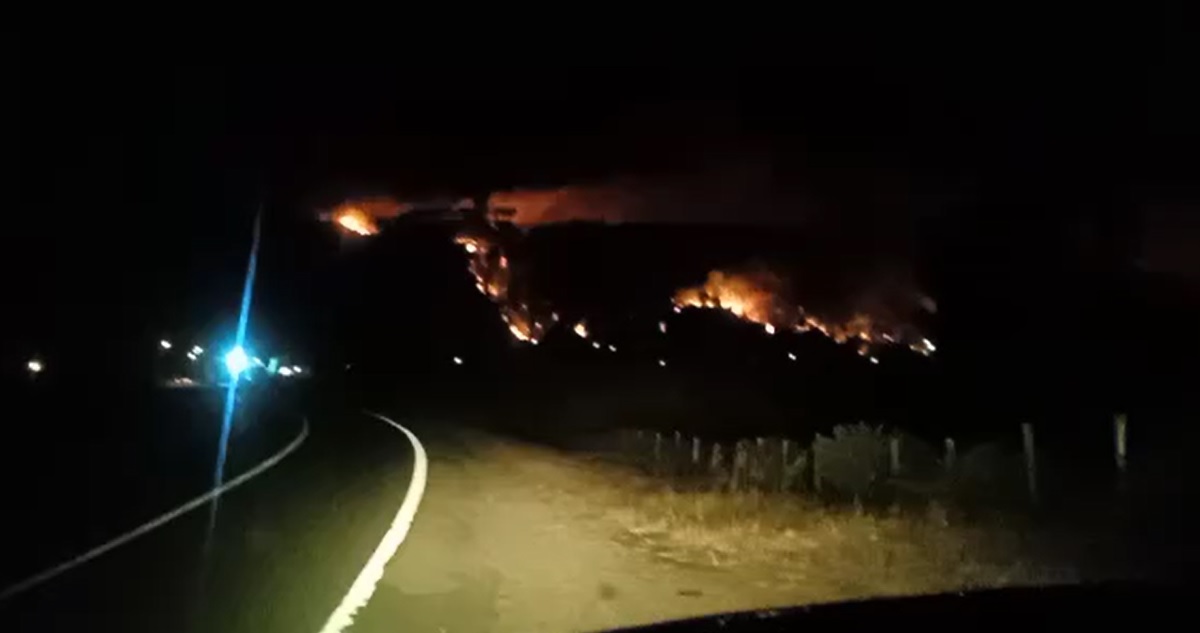 Incendio en Llico, Arauco