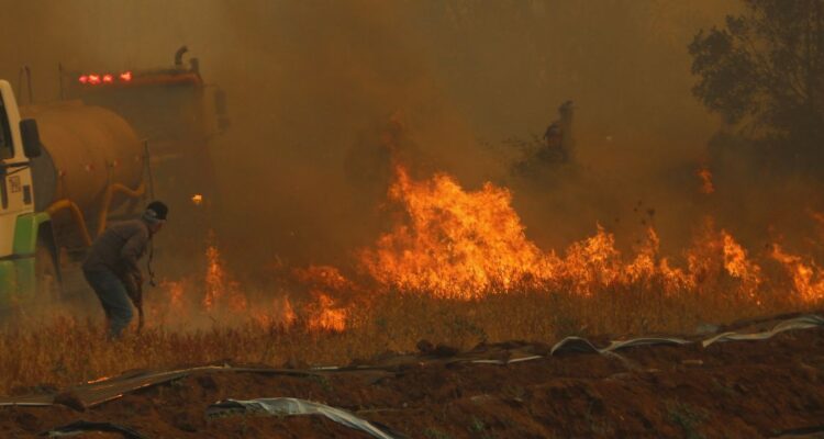 Alcalde de Quillón por incendios: "Se ha complicado el combate por lo accidentado del territorio"