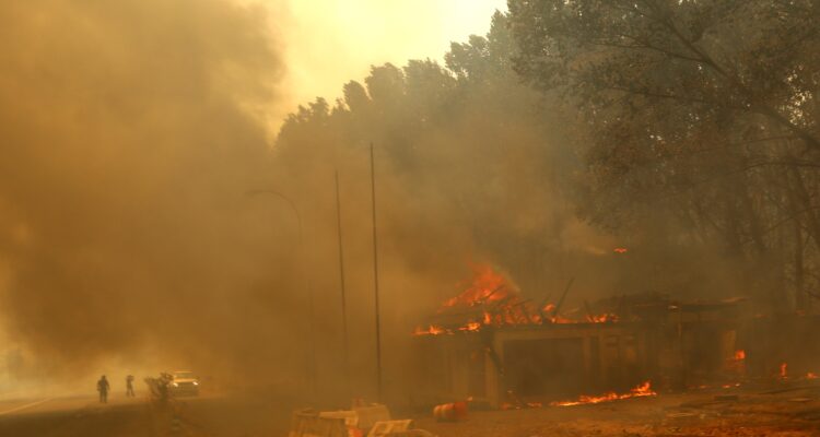 incendio en Santa Juana