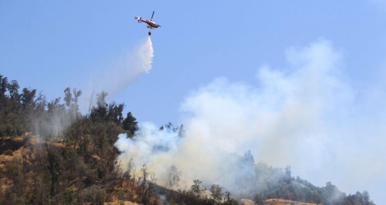 Quedan 18 incendios en combate a nivel nacional: Ñuble baja de Alerta Roja a Amarilla