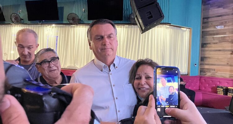 Jair Bolsonaro en Florida.