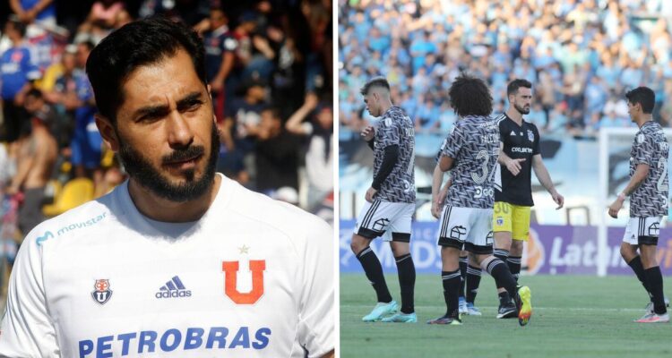 Johnny Herrera le pegó con todo a Colo Colo.