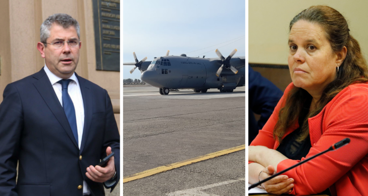 Diputado Jouannet versus Ministerio de Defensa: la polémica por uso de aviones Hércules en incendios