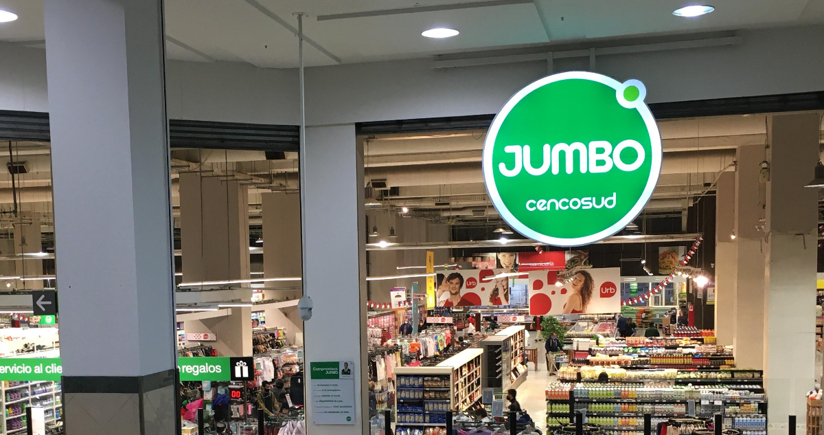 Cencosud abre nuevo supermercado Jumbo en Chile