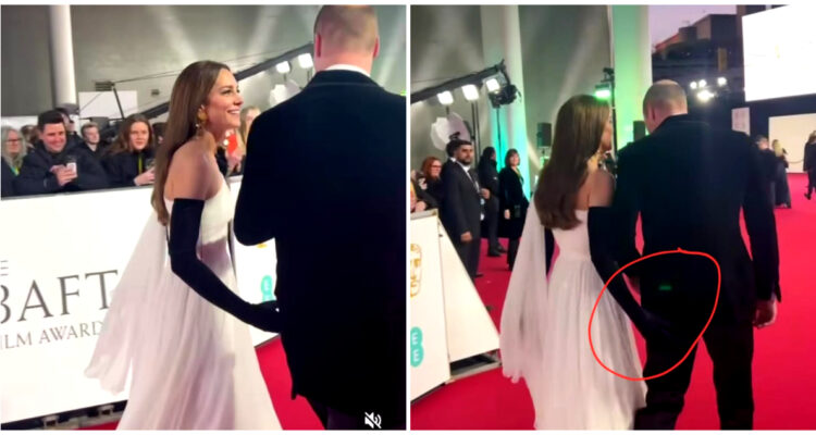 PRINCESA DE GALES EN LOS BAFTA