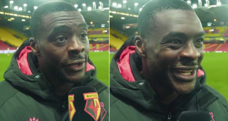 Ken Sema brindó una excelente entrevista a pesar de su tartamudez en la victoria del Watford.