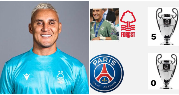 Fanáticos del Nottingham Forest festejan llegada de Keylor Navas a su club con ‘ninguneo’ al PSG