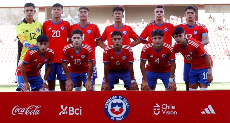 La Roja ya conoce sus rivales para el Sudamericano Sub 17.
