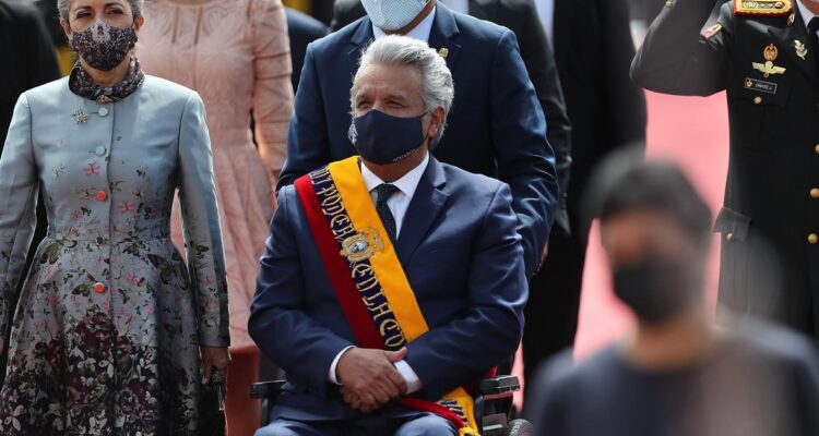 El expresidente Lenín Moreno.
