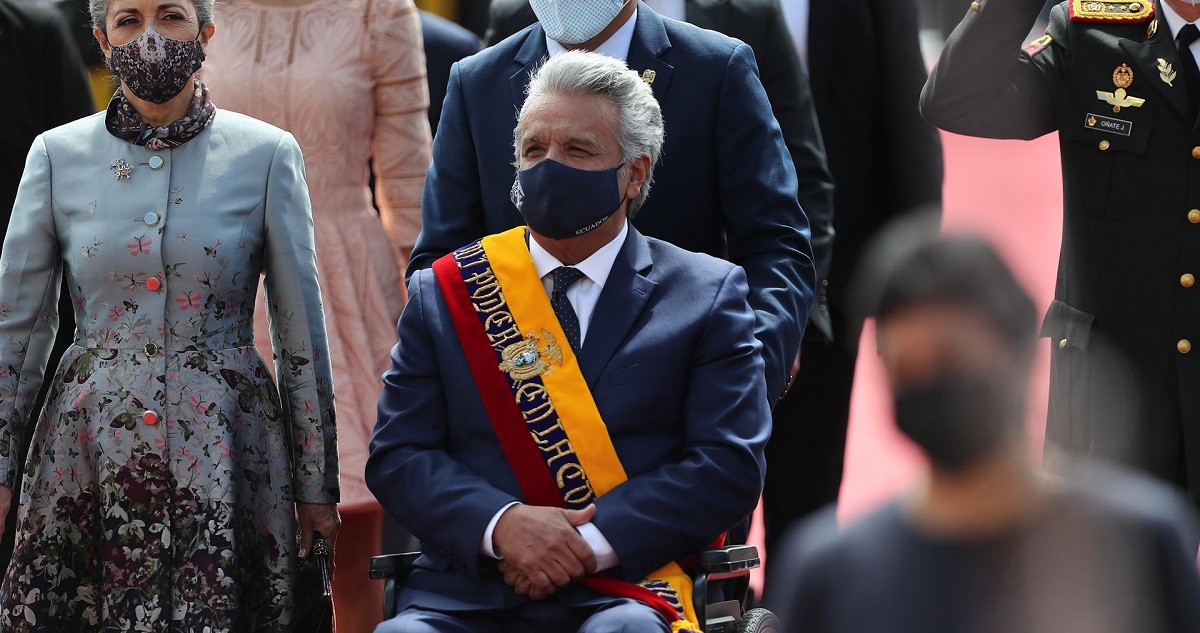El expresidente Lenín Moreno.