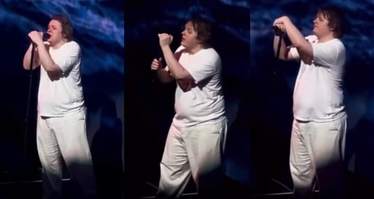 Lewis Capaldi interrumpe su concierto por un ataque de Tourette