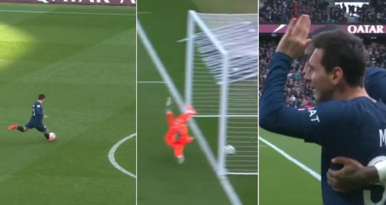 Lionel Messi salvó del desastre al PSG.