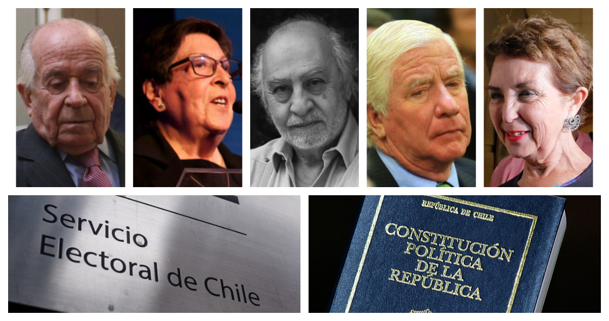 Lista con candidatos a consejeros constitucionales