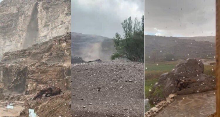 Lluvias provocan corte de rutas y desprendimientos en zona cordillerana de la región de Antofagasta