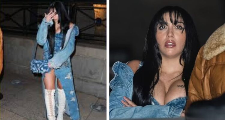 Lourdes Leon, la hija mayor de Madonna, fue captada en el momento en que los guardias le niegan el acceso a un desfile de modas en Nueva York.