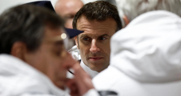 Presidente de Francia, Emmanuel Macron.