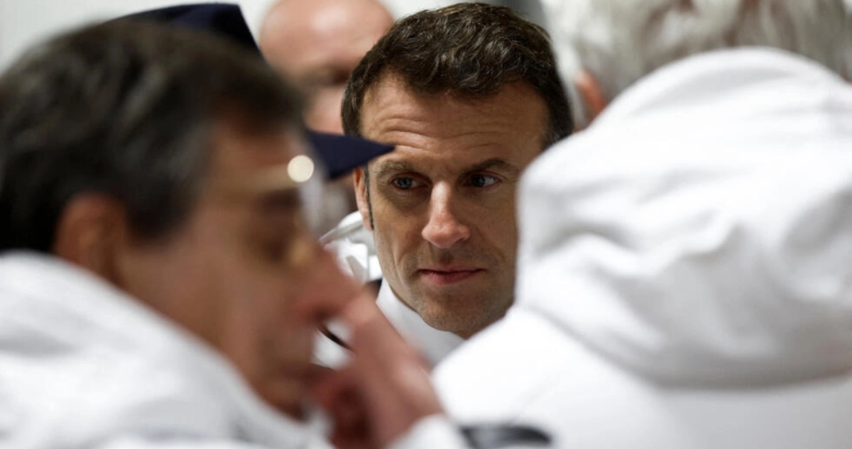 Presidente de Francia, Emmanuel Macron.