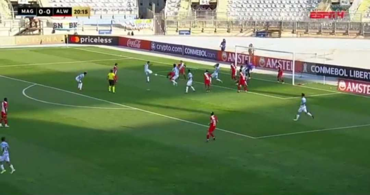 Magallanes y un gol histórico.