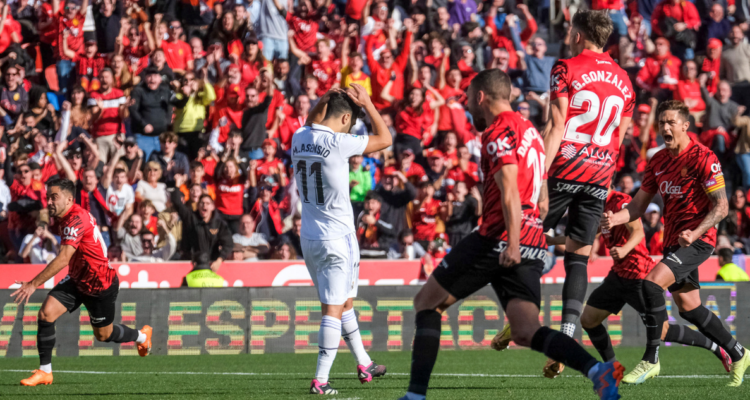 Mallorca logró una importante victoria ante el Real Madrid.