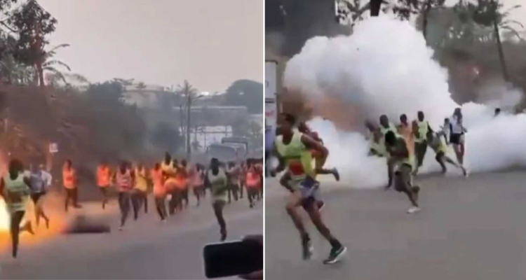 Decenas de heridos dejó explosiones en una maratón en Camerún.