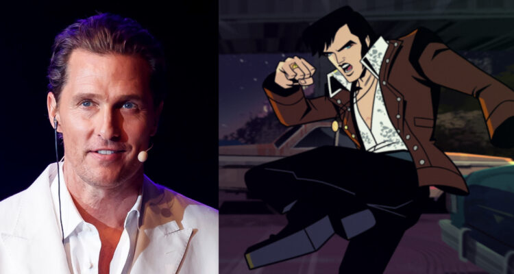 Matthew McConaughey hará la voz de Elvis Presley en nueva serie animada