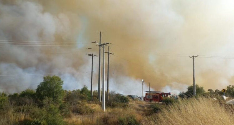 Megacorte de luz afecta a 15 comunas de O’Higgins por incendio forestal
