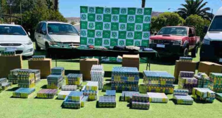 Millonario robo a camión de Chiletabacos termina con seis personas detenidas