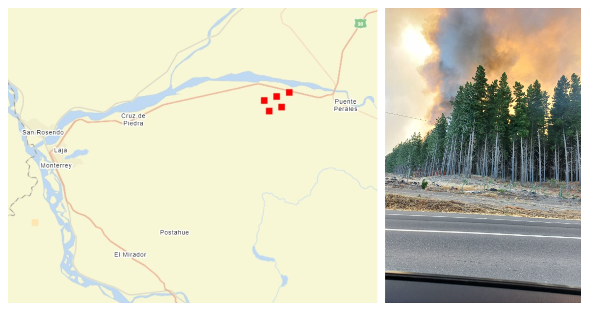 Nuevo muerto en medio de incendios