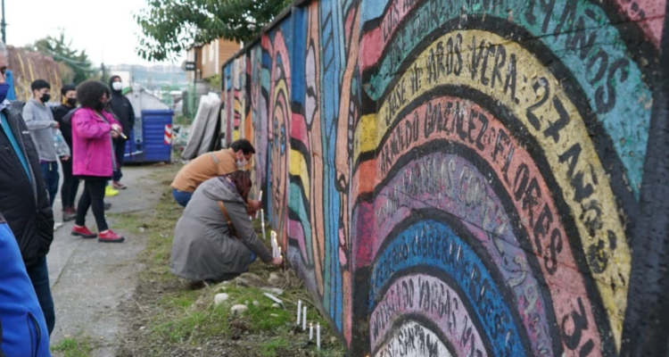 mural matanza Pampa Irigoin