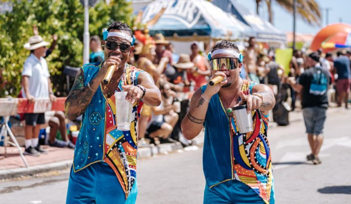 Música en carnaval de Aruba