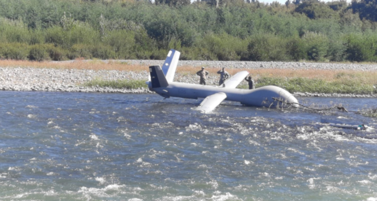Nave no tripulada capota en La Araucanía