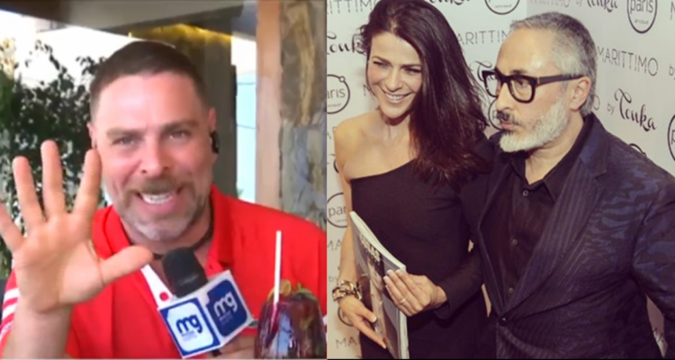 José Antonio Neme (izquierda) y Parived junto a Tonka Tomicic (derecha)