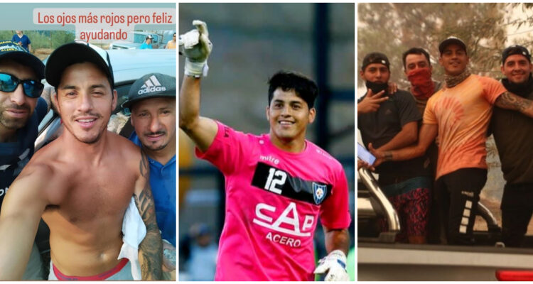 Nery Veloso y su sana costumbre: otra vez, lo dejó todo para ayudar a combatir incendios en Quillón