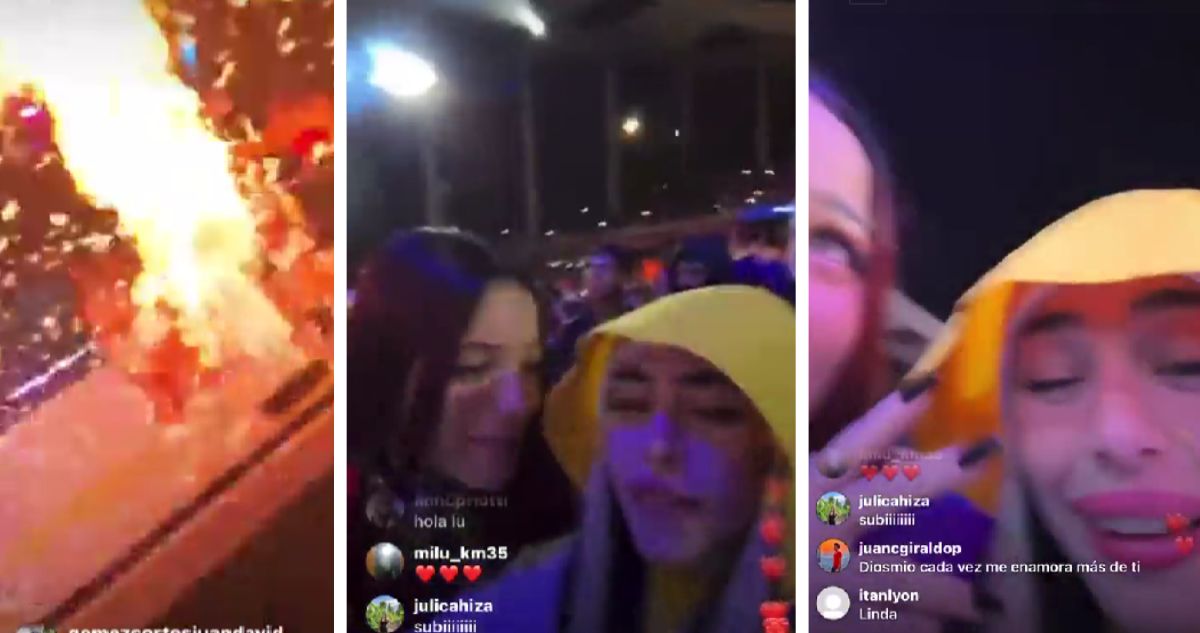 Nicki Nicole y Emilia sufrieron accidente mientra transmitían en vivo el cierre del show de Karol G en Viña 2023