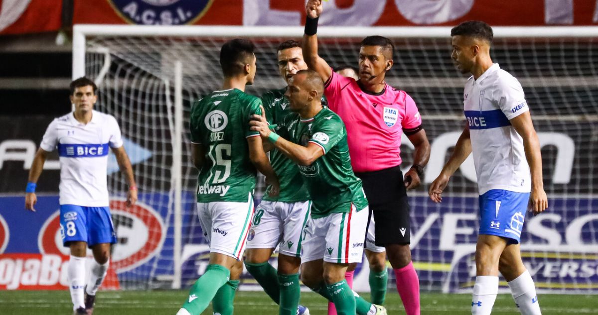 Nicolás Gamboa fue muy cuestionado tras el Audax Italiano vs Universidad Católica.