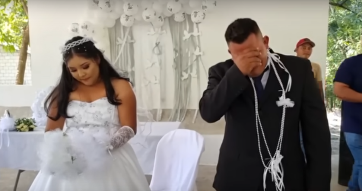Novio llora por su ex