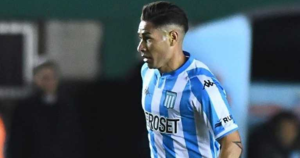 Óscar Opazo vive sus primeros minutos en Argentina.