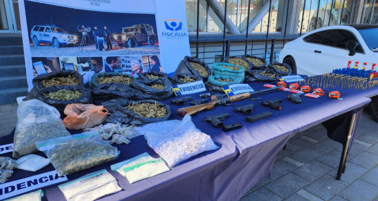 Operación Los Daríos 36 detenidos en cuatro regiones y más de $350 millones en droga incautada