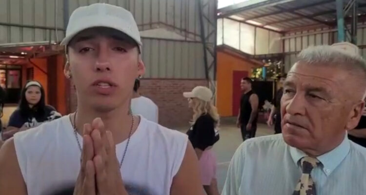 Pailita llega a San Nicolás para entregar ayuda a los damnificados por incendios forestales