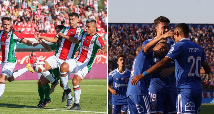 Palestino y La U miden fuerzas en La Cisterna.