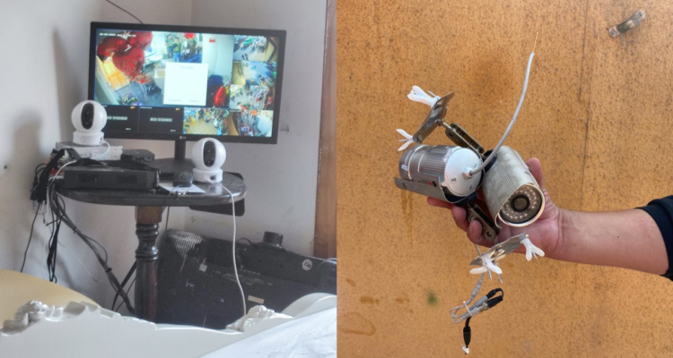 “Parecía panel de cárcel”: Carter tras hallazgo de cámaras en primera “narco-casa” demolida