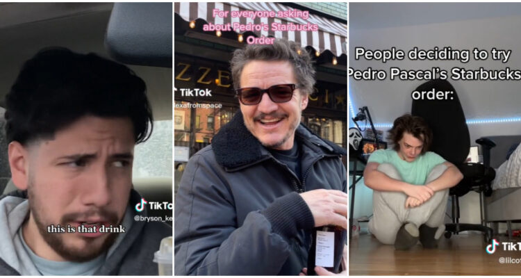 PEDRO PASCAL ES VIRAL POR SU CAFE