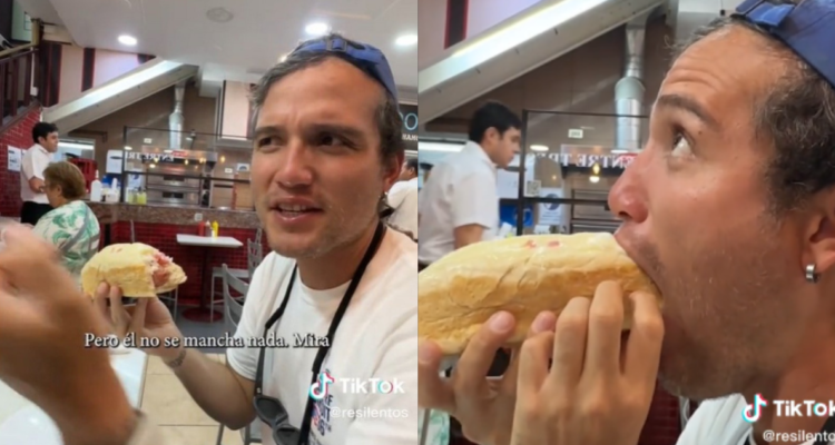 Peruano y su reacción con el completo