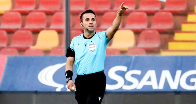 Piero Maza será el juez principal del primer partido de la Recopa Sudamericana.